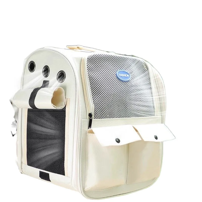 

Cat Carrier Backpack – Soft-Sided Travel Pet Backpack for Cats & Small Dogs, Breathable & Comfortable Bag Pet Carrier Pet
