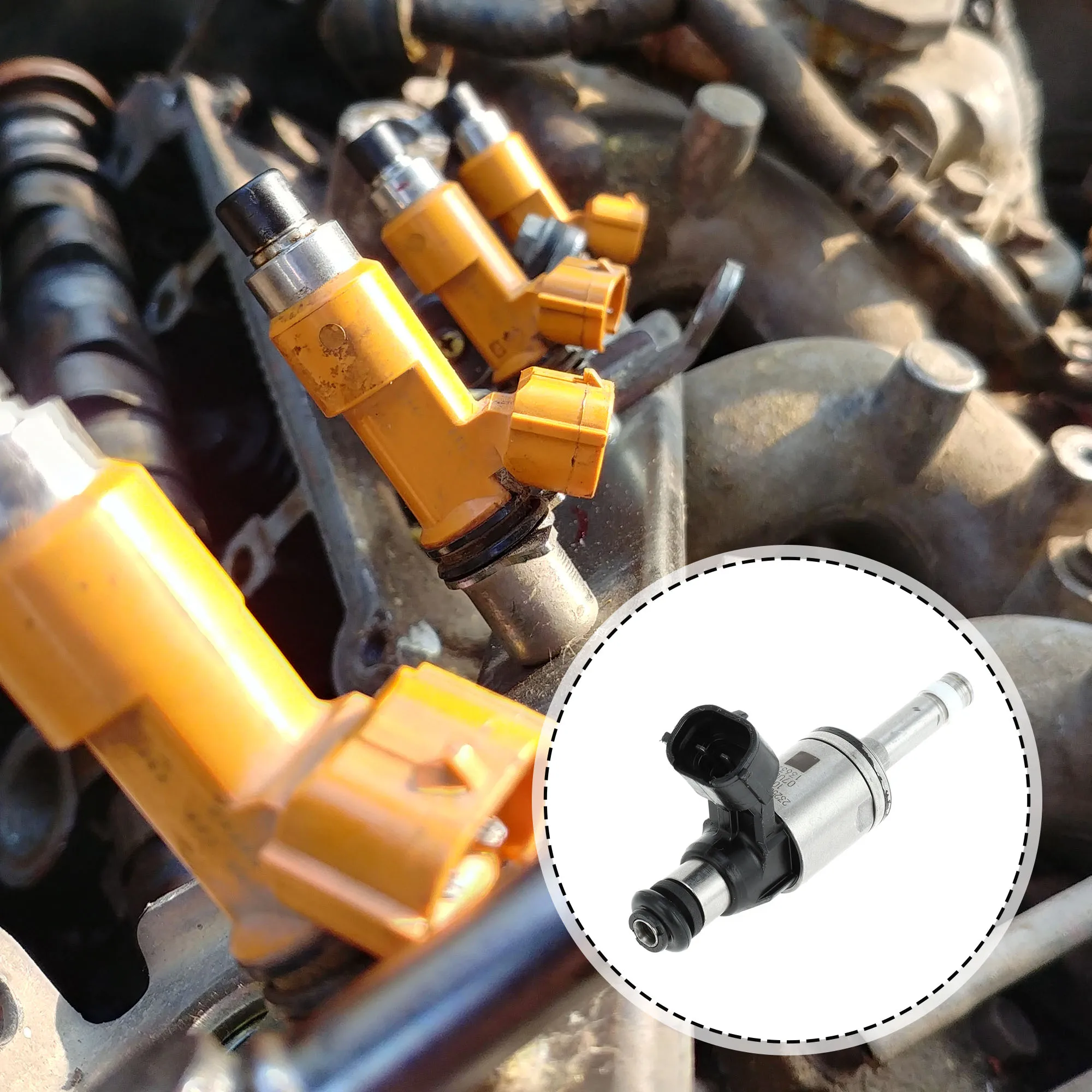 

Топливная форсунка UXCELL для Lexus NX200t 2.0L 2015-2017, 1 шт., черный