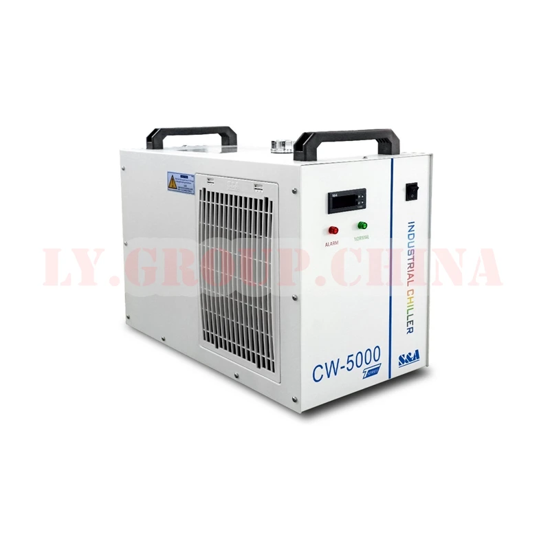 S&A Thermolysis Industrial Chiller CW-5000 Series For CO2 Glass Laser Tube 120W Water Cooler CNC Spindle Cooling