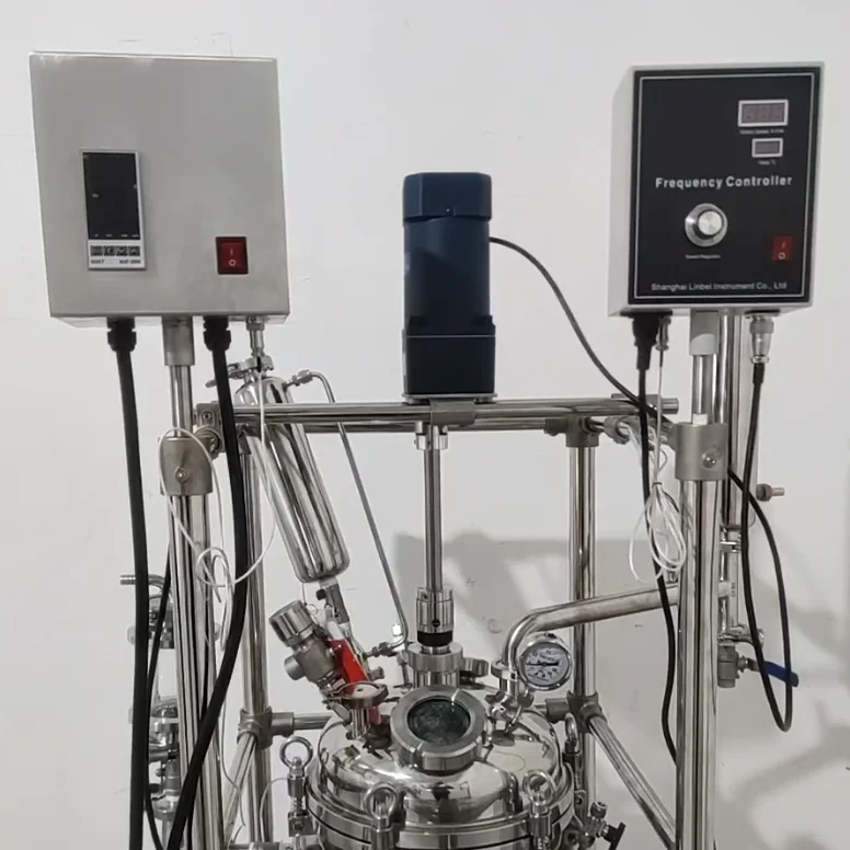 

Lab Electric Heating Automatic Continuous Stirred tank Reactor Stainless Steel Reactor Heating Reactor