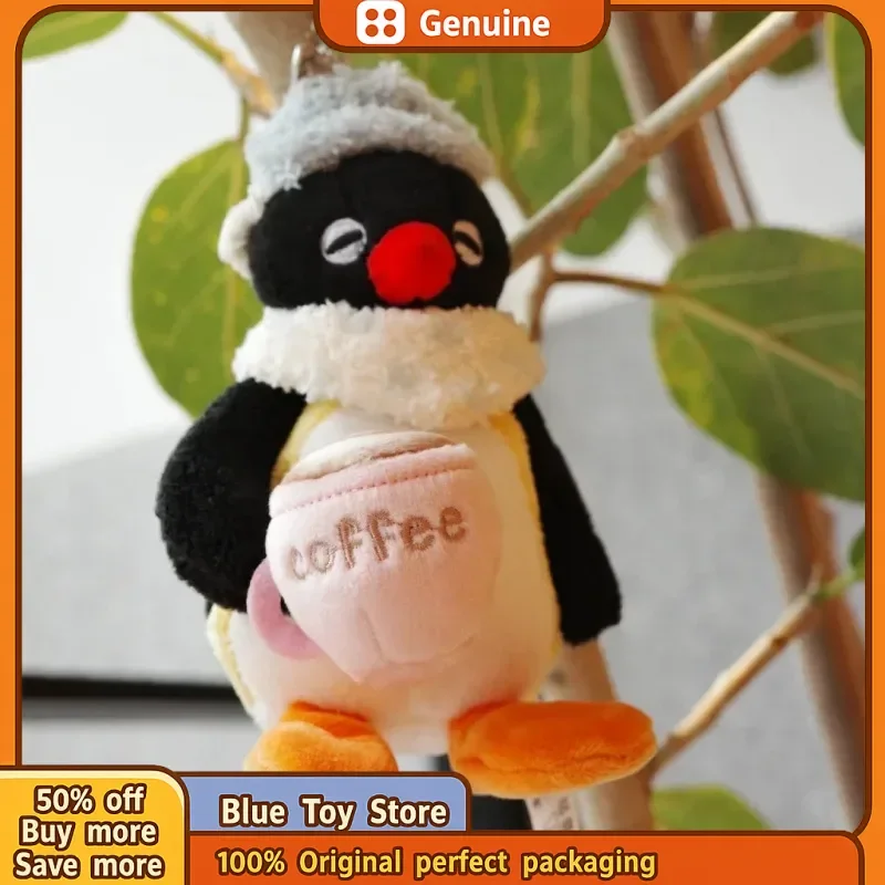 Pingu Pengu Penguins Stay At Home Series Toys Rabbit Pinga Keychain Pendant Pingu Warmth Hugging Backpack Kawaii Gifts Kids Toys