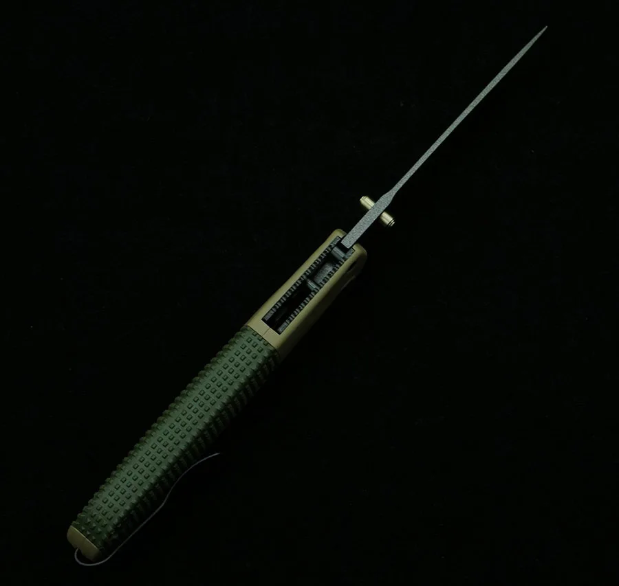 Redoubt-430BK cuchillo plegable D2 hoja de acero fibra nailon EDC - imagen 4