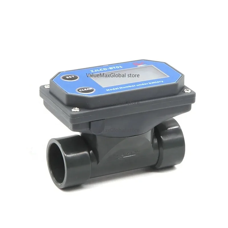 High-Precision Digital Water Meter (Pack of 5) | Battery-Powered, SS/PVC, Pulser Sensor - Designed for Community/Household/Irrig