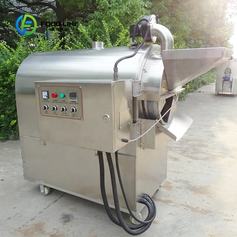Custom Electric Tumble Roaster Square Single Cylinder Baking Machine for Dried Fruits Spices Bulk Purchase Lower Price