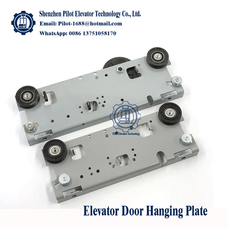 

For OITS FUJI Elevator Parts 800 900 Door Opening Elevator Door Hanging Plate Giant KONE Car Hall Door 57 Door Hanging Wheel
