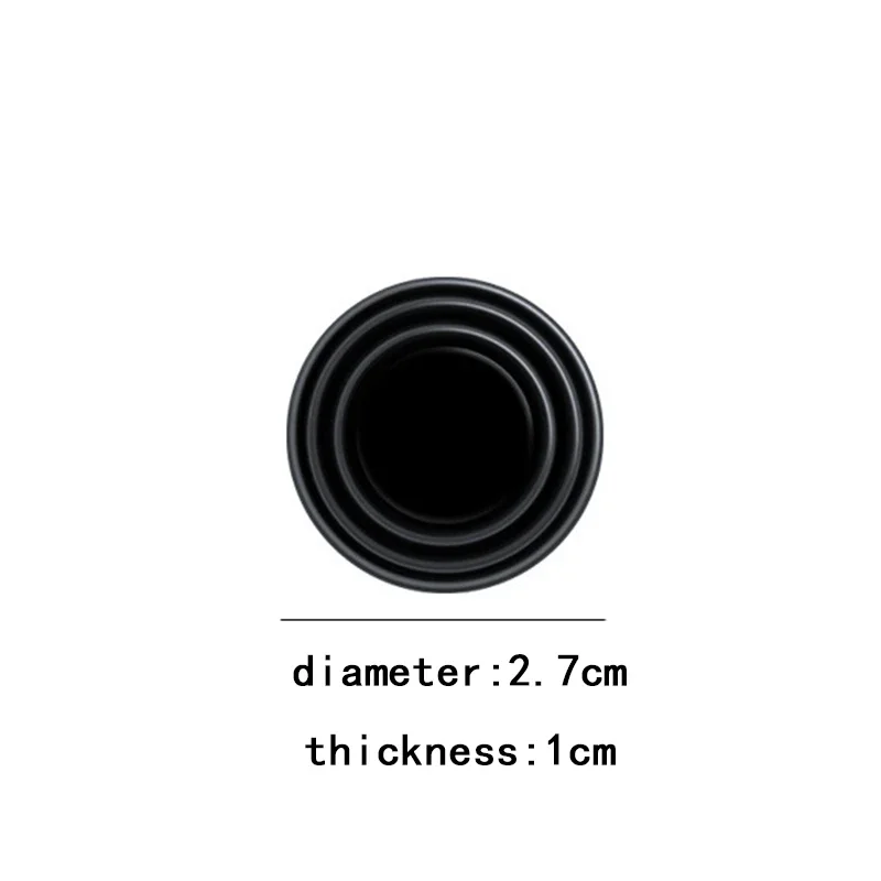 10/20pcs Anti collision silicone pad, car door closing, shock-absorbing buffer sticker pad, car accessories