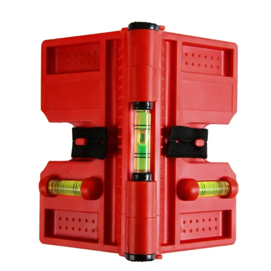 Angle Gauge Spirit Level Meter Magnetic Inclinometer 270 Degree Adjustable Pipe Level Fence Post Pipe Magnetic Adjustable Gauge