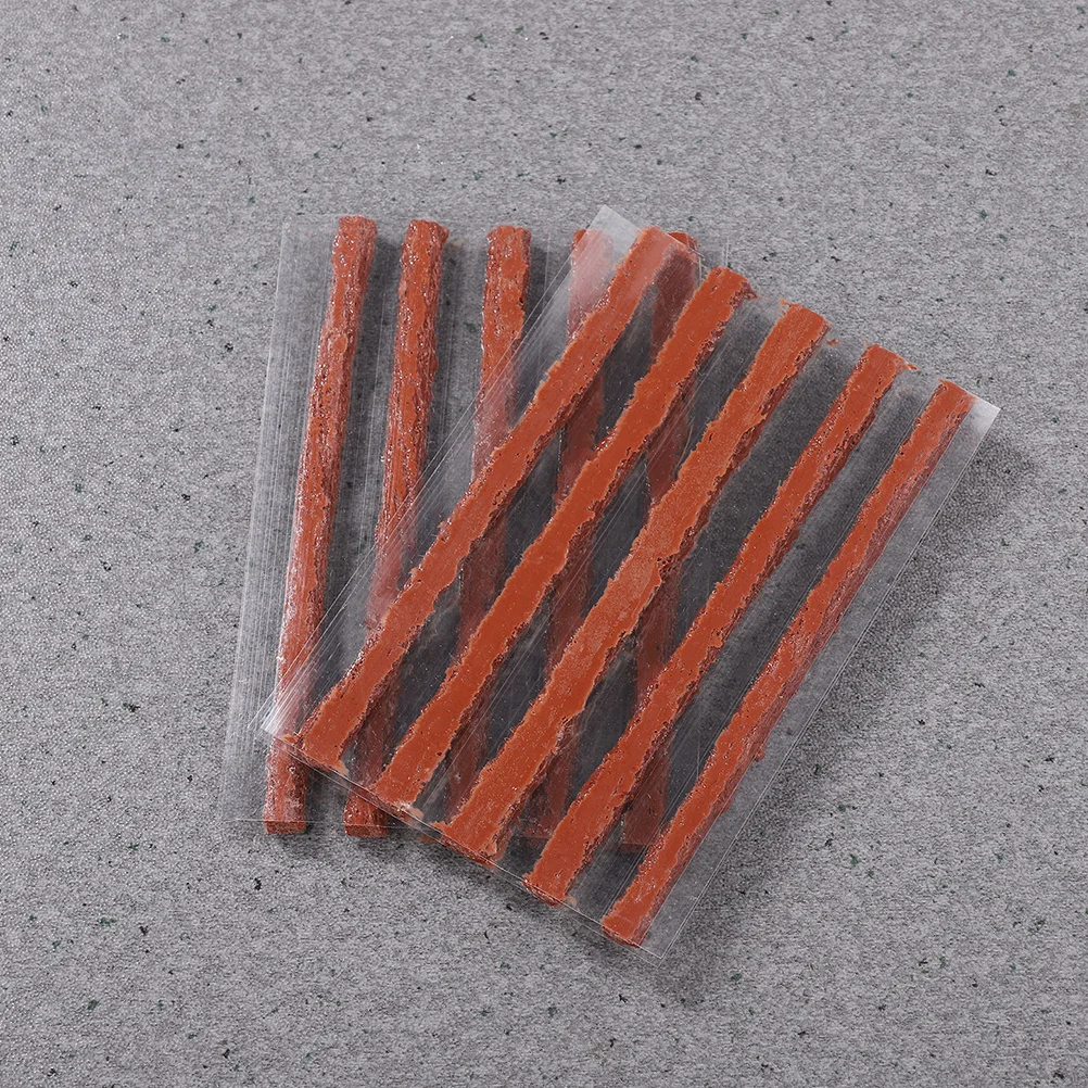 

100Pcs Tire Repair Sealer Kit Practical Durable Quick Vulcanizing Seal Strips for Car Motorcycle Truck Tire Repair Strip