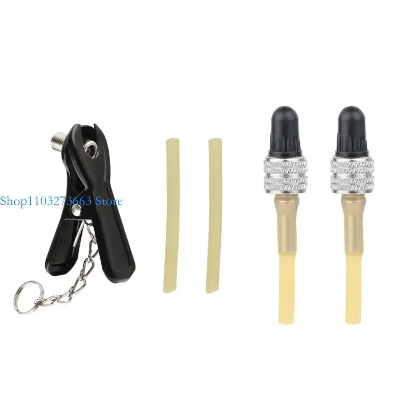 

652F Compacts Multipurpose Bike Valves Key Portables Repair Bicycles Valves Tool for Easy Maintenances and Repairs