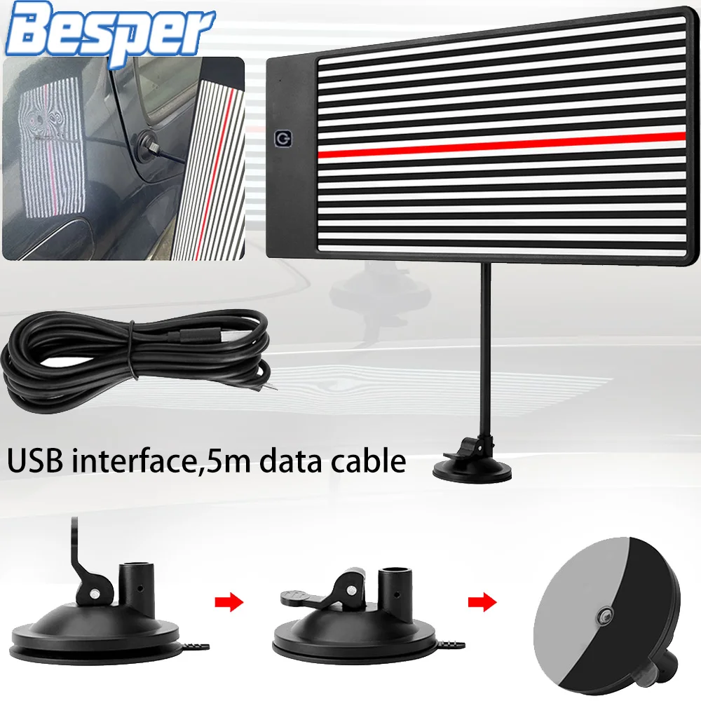 

Dent Reflector LED Lamp Line Board Light Car Dent Removal Tool Reflection Board Hand Tools for Auto Repair Tool