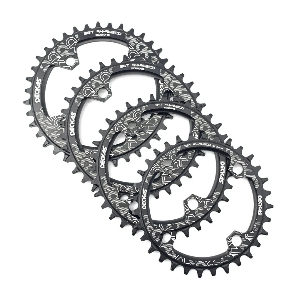 DECKAS 94+96 BCD for M4000 M4050 GX NX X1 Crank Bicycle Chainwheel Round/Oval 32/34/36/38T MTB Chainring Bike Parts