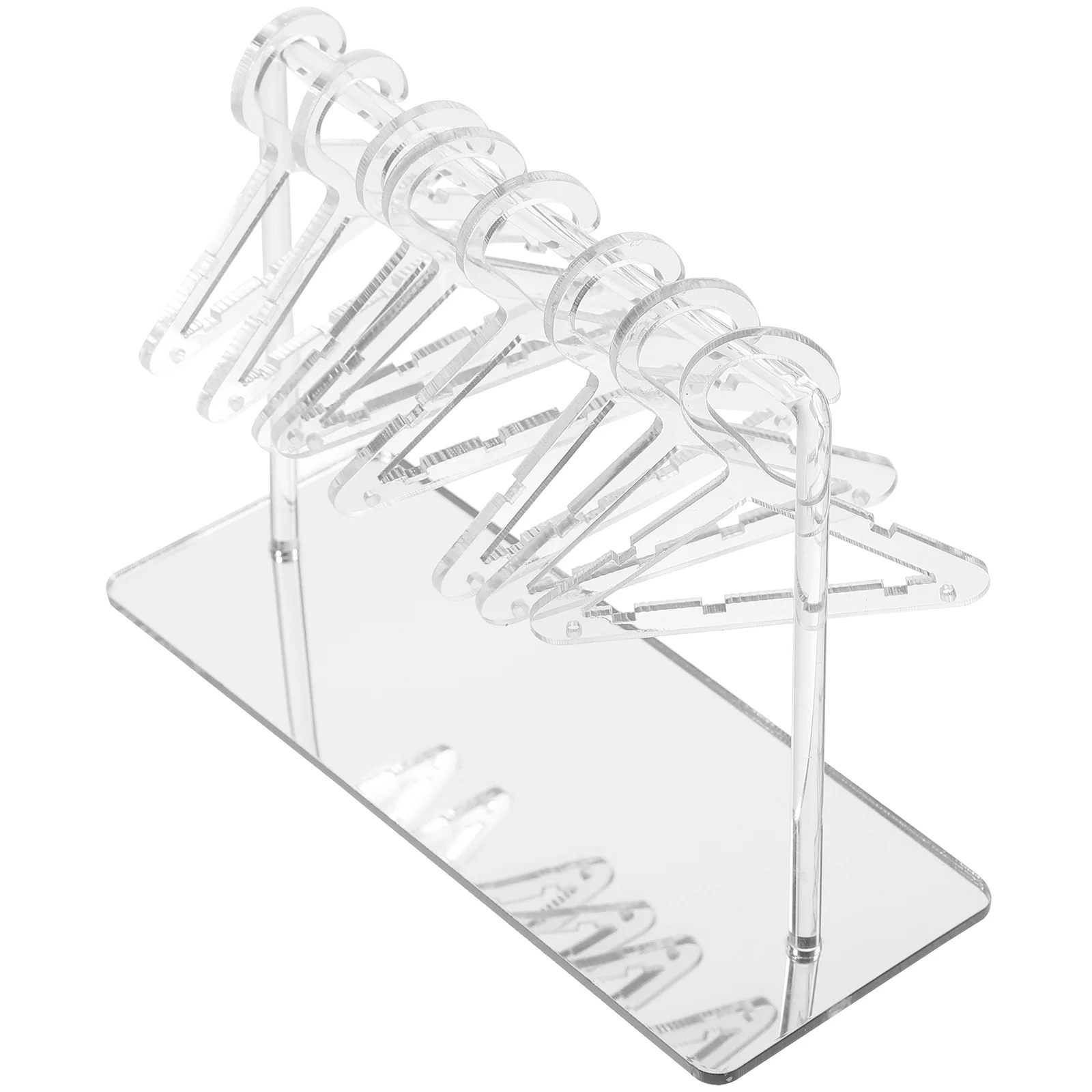 

1Set Clear Acrylic Jewelry Stand Earring Display Organizer Hanger Rack for Retail Home Use Earring Storage Solution