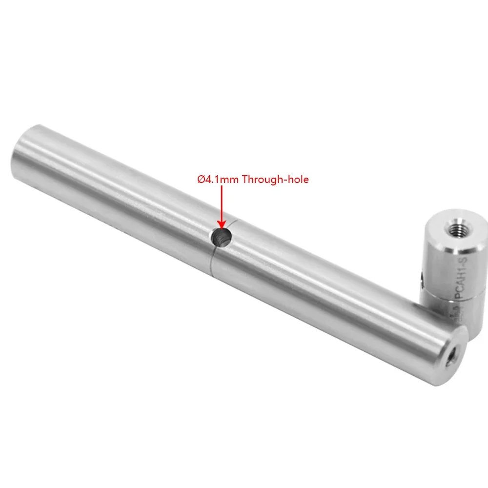 Imagem -04 - Optical Post Pcah-s Series Vacuum Post Compatível m6 m4 Tap Haste de Extensão Óptica Suporte Rod Aço Inoxidável