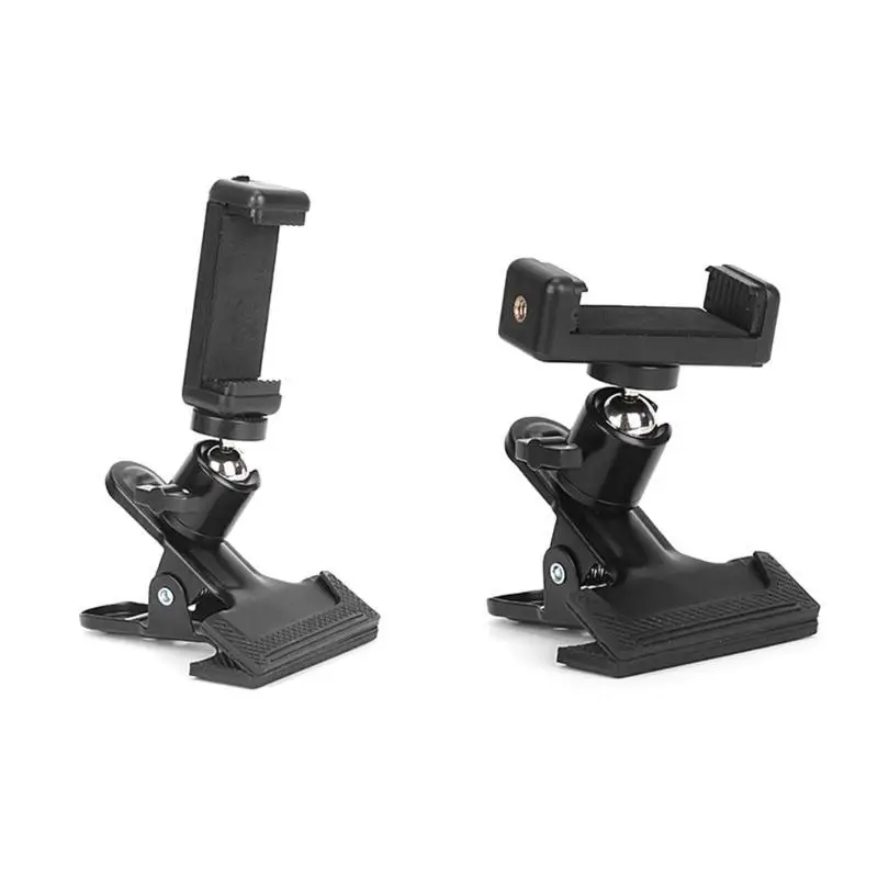 

652F Guitar Head Clip Holder Guitar Headstock Cell Phone Clamp Clip Mount for Most Models 2.16in-2.95in Phones