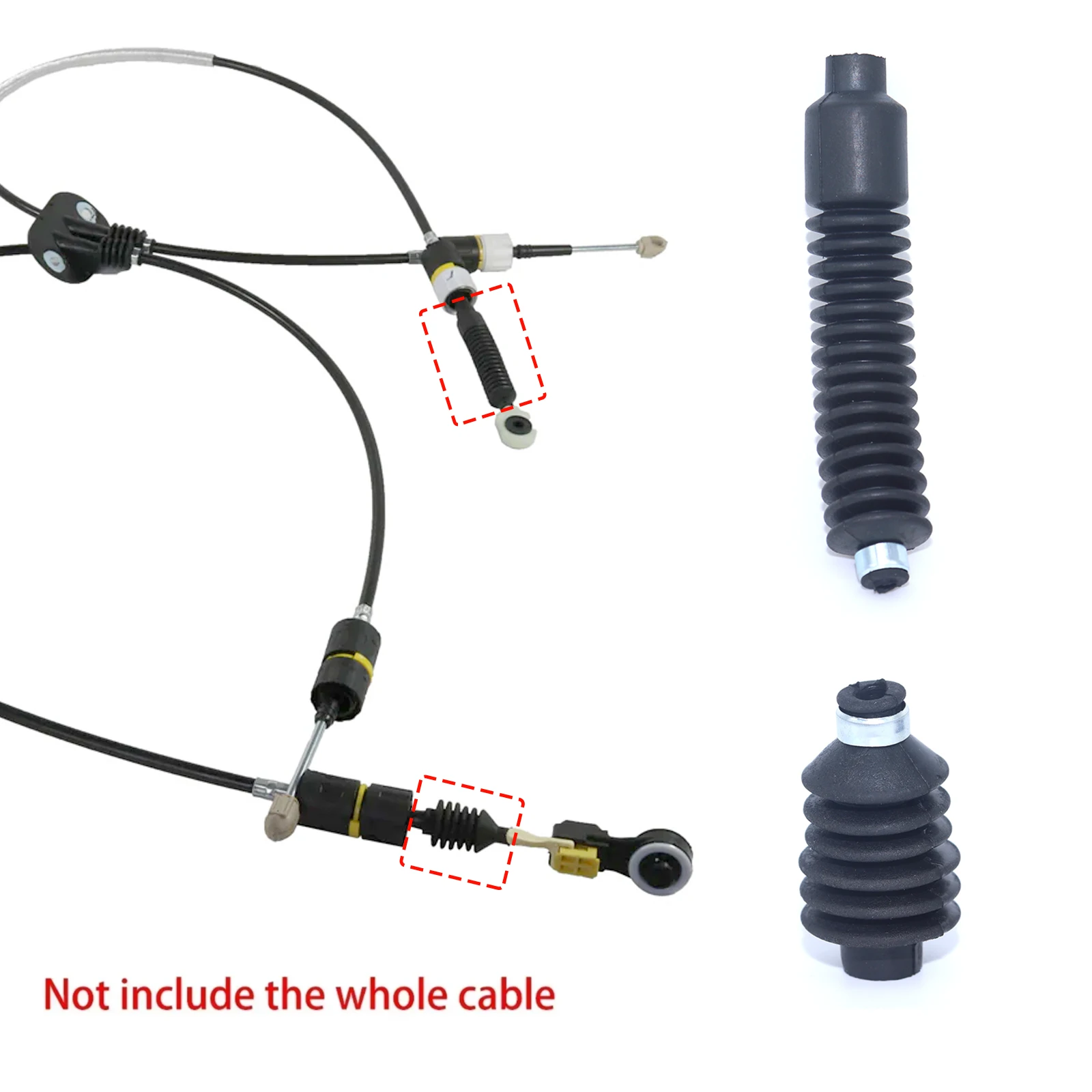 포드 C-맥스 링키지 연결 슬리브 부싱 2004 2005 - 2010용 5단 B5/IB5 수동 기어 케이블 레버 조인트 엔드 실링 게이터