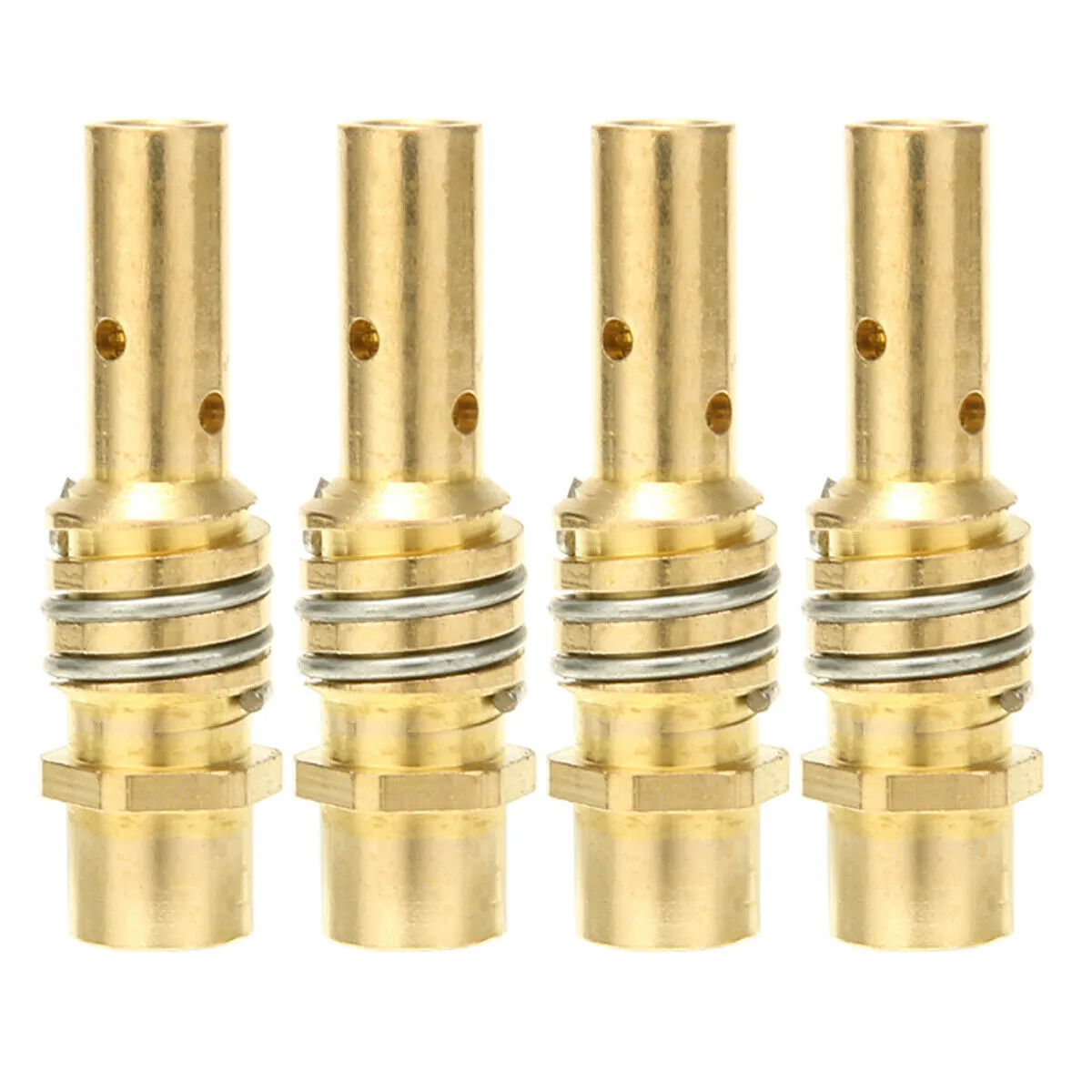 

11Pcs/set Tip Holder+ Nozzle+ Contact Fit Welding Torch 0.8mm 0.030-Nozzle Contact Tip MIG Welder 15AK MIG/MAG Set