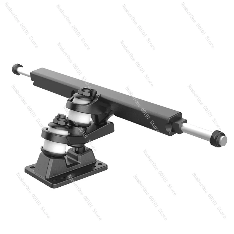 Double Layer Motor Truck Mount for Off Road Electric Skateboard Longboard Dance Board High Shock Absorption Dual Bracket Bridge