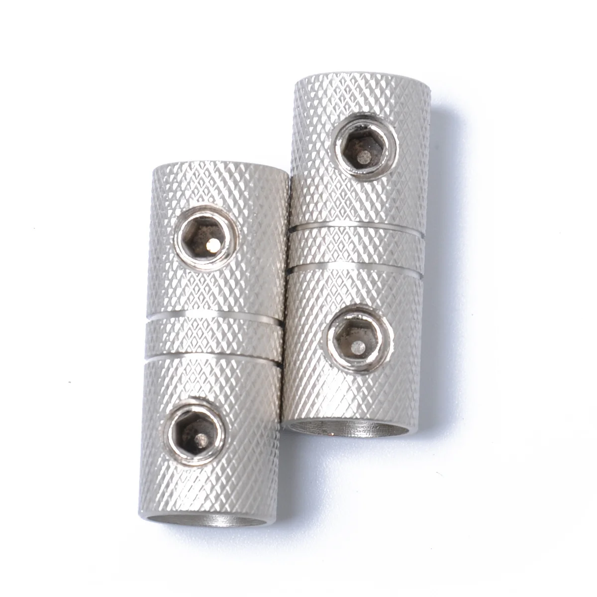 

2Pcs Brass 4 Gauge Audio Butt Connectors Wire Couplers for Car Audio System Wire Extension Crimp Connector Butt Splice Connector