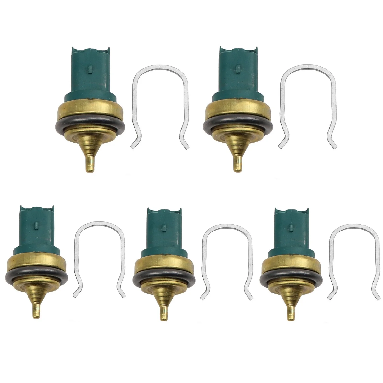 5 x New Engine Coolant Temperature Sensor Switch for Peugeot Citroen Mini 1338F3,1338F8,1338-F3,1338-F8,96566364,13627535068