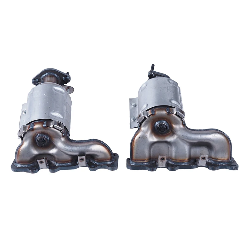 DPF Manifold Catalytic Converter Front Left & Right For 2013-2019 Ford Explorer 3.5L