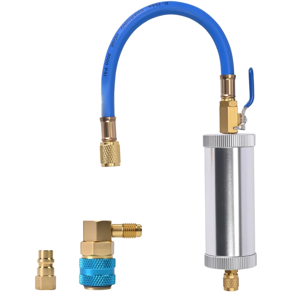 

Автомобильный комплект для зарядки переменного тока из алюминиевого сплава для эффективного охлаждающего средства для кондиционирования воздуха и добавления масла в транспортных средств