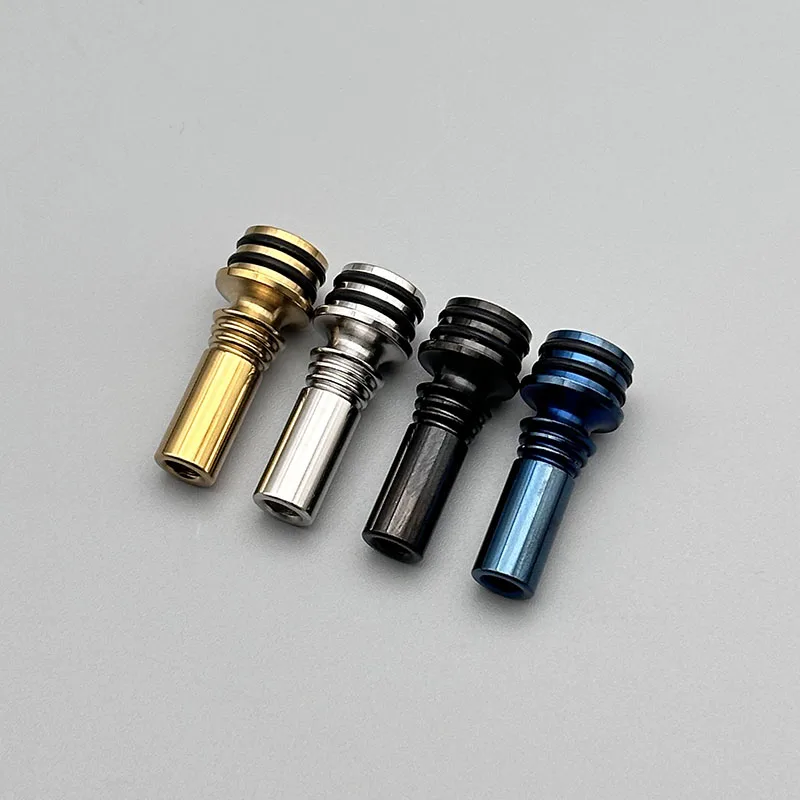 vape 510 drip tip Diplomat Lincoln 3.3mm Inner Diameter Stainless Steel Polished Mouthpiece For Dotaio RTA Tank Vape Accessories
