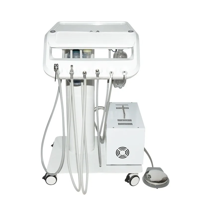 Dental mobile trolley oral teaching teeth portable workbench