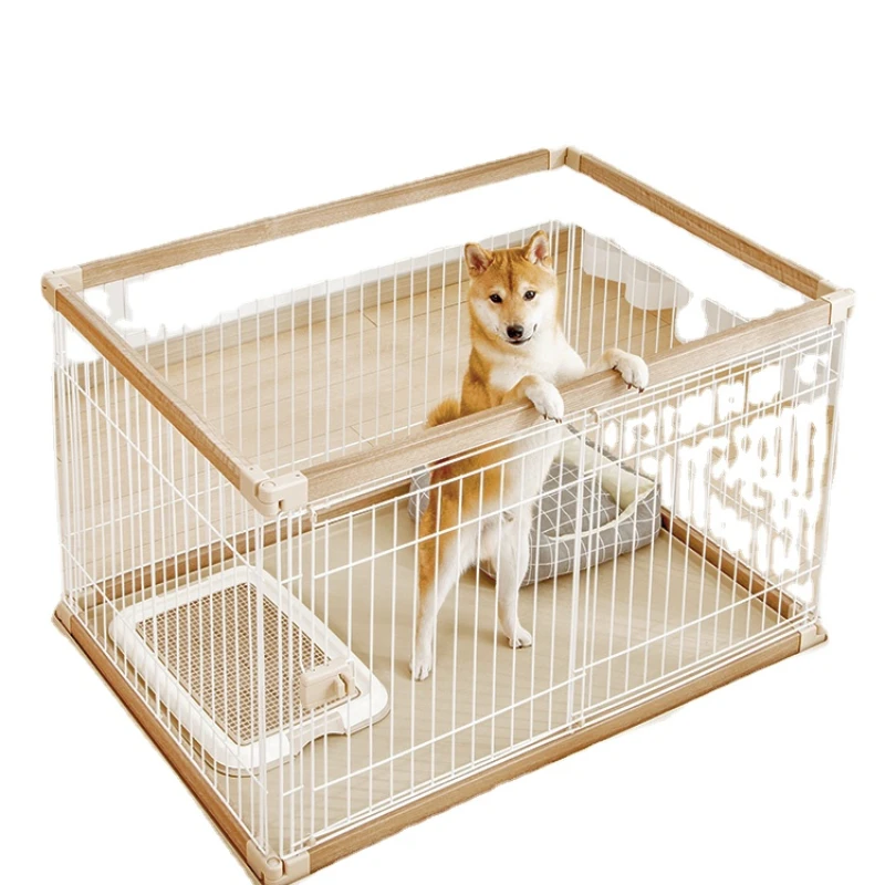 YY Small and Medium-Sized Dogs Shiba Inu Bulldog Pet Kennel Fence Indoor Fence