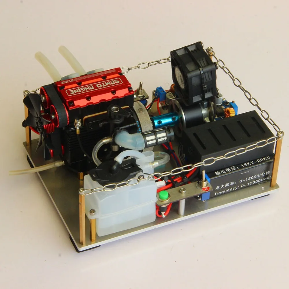 ST-NF2 L2 Engine Model with 12V Generator Voltage Regulator Module Including Base Ignition Assembly One button Start Engine