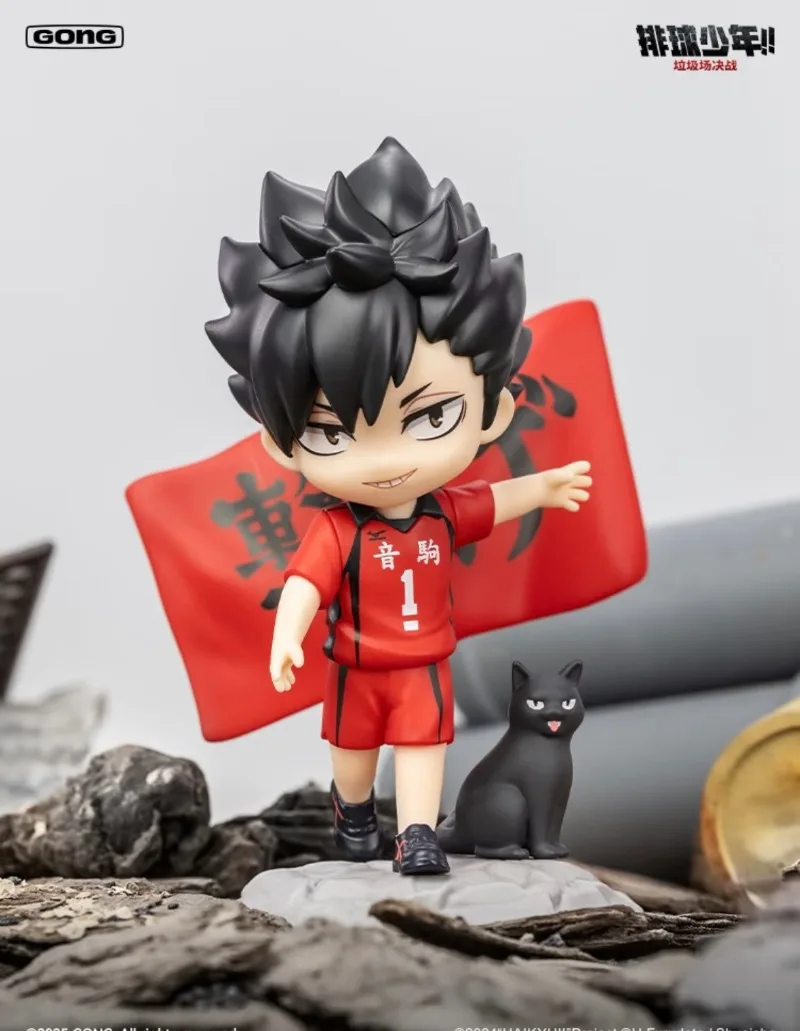 POPMART Original genuina resonancia GONG Haikyuu Boy Landfill Battle Series estatuilla caja ciega decoración regalos sorpresa en Stock