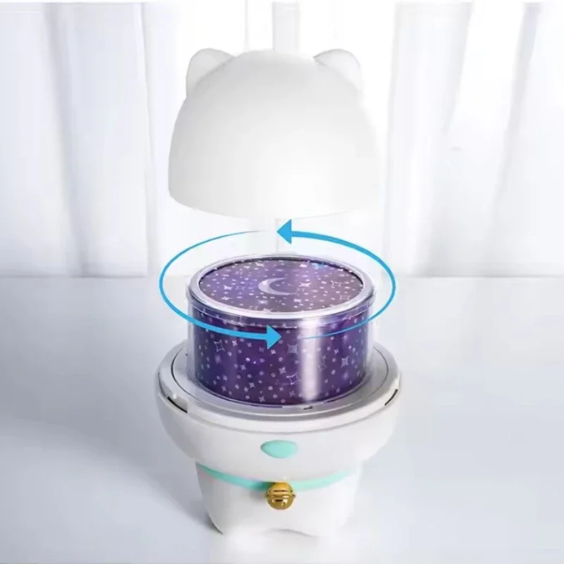 Smart Star Led Night Light Starry Projector Sky Projector Cartoon Animal with Bluetooth Led Starry Sky
