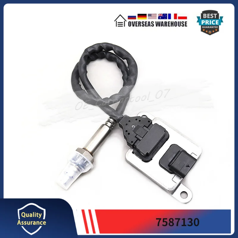 7587130 1PCS Fits For BMW 1er E81 E82 E87 E88 3er E90 E91 E92 LCI N43 Nitrogen Oxygen Sensor NOX SENSOR 11787587130 11787587127