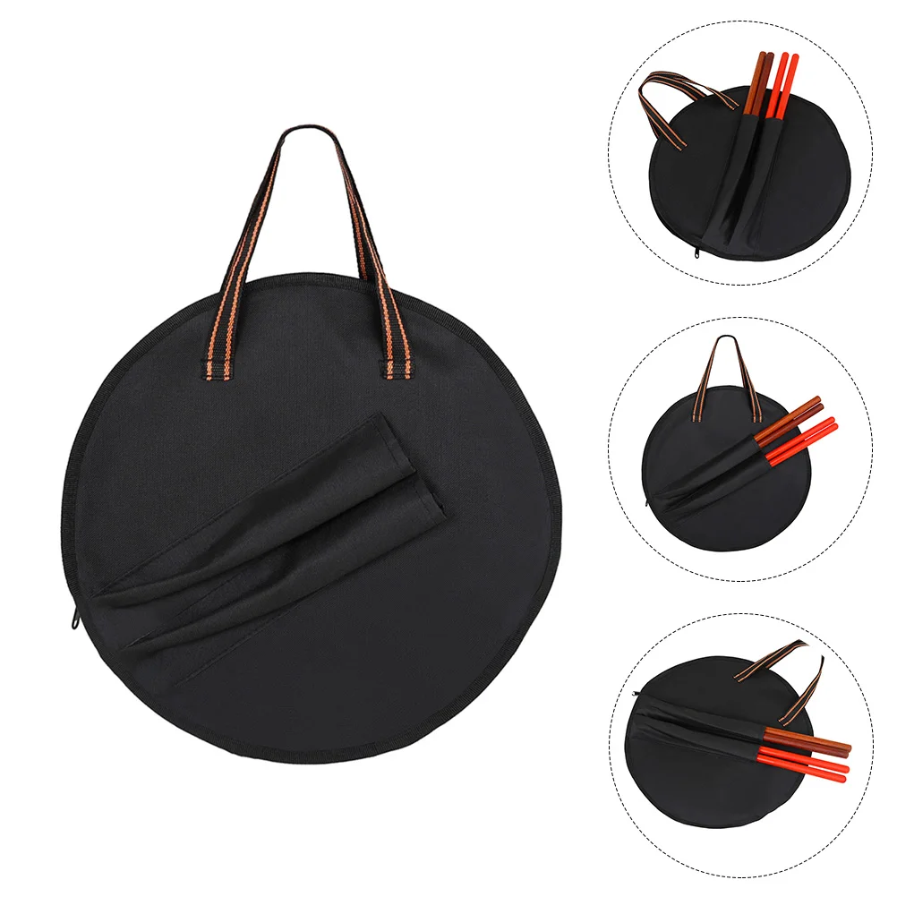 

10-Inch Dumb Drum Bag Musical Instrument Carrying Storage Pouch for Convenient Simple