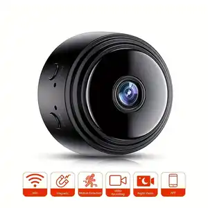 كاميرا A9 Smart Home Security IP ، كاميرا صغيرة ، HD 720P ، Wi-Fi ، شاشة ، جهاز تحكم عن بعد للهاتف المحمول ، تطبيق عن بعد أفضل 10 مبيعات لكاميرا ماكينة حلاقة التجسس - رقم 1