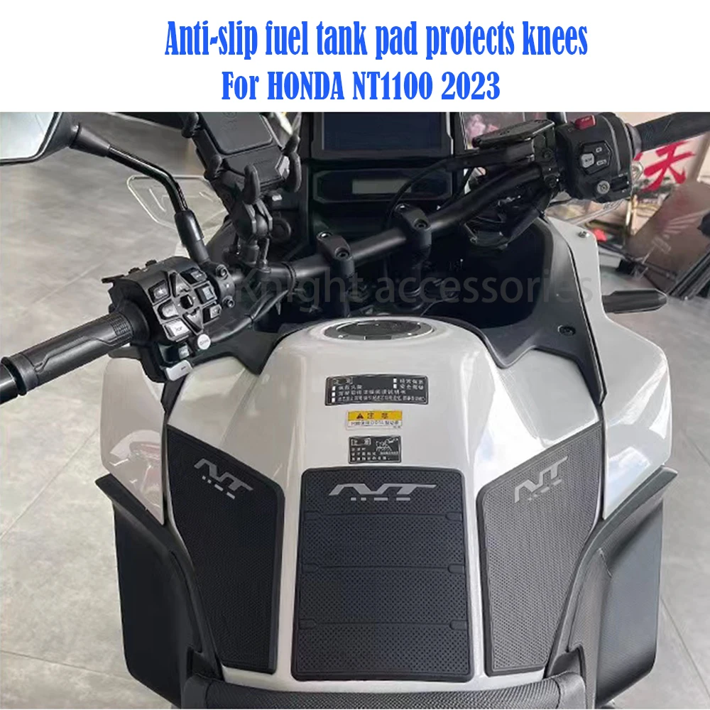 

For HONDA NT1100 Motorcycle Anti-Slip Tank Pad Sticker Protection Knee Grip Fuel Tank Side Sticker New Model 2023