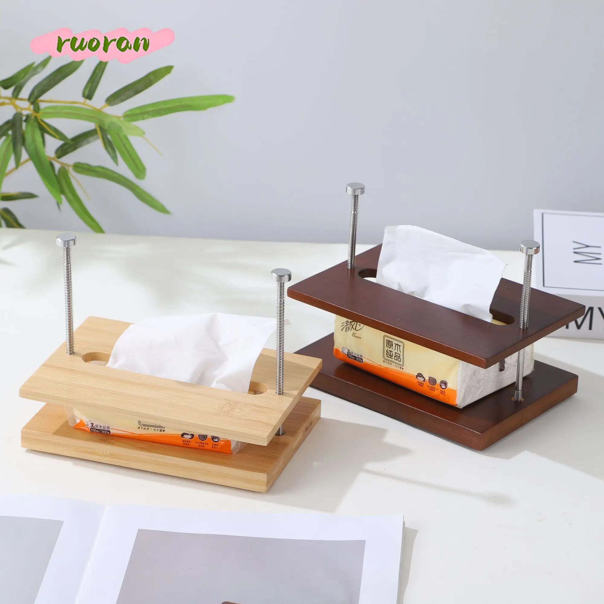 Creative Tissue Holder Wabi Sabi Travertine Geometric Art Tissue Box for Living Room High End Tabletop Home Decor 6