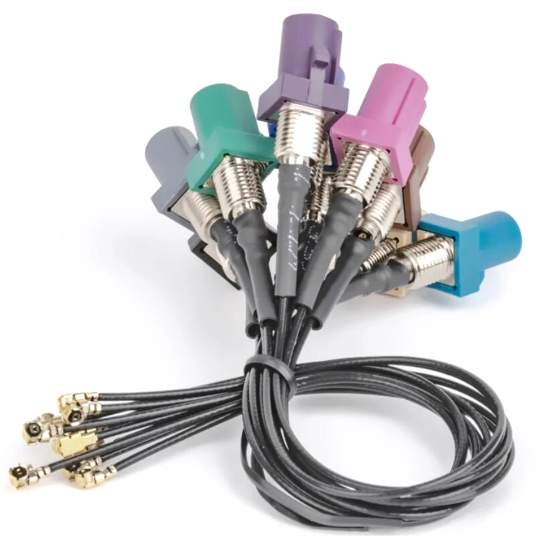 1PC UFL to Fakra A/B/C/D/E/F/G/H/I/K/Z Male Plug Pigtail Cabel 1.13mm Wire 10cm/20cm/30cm NEW