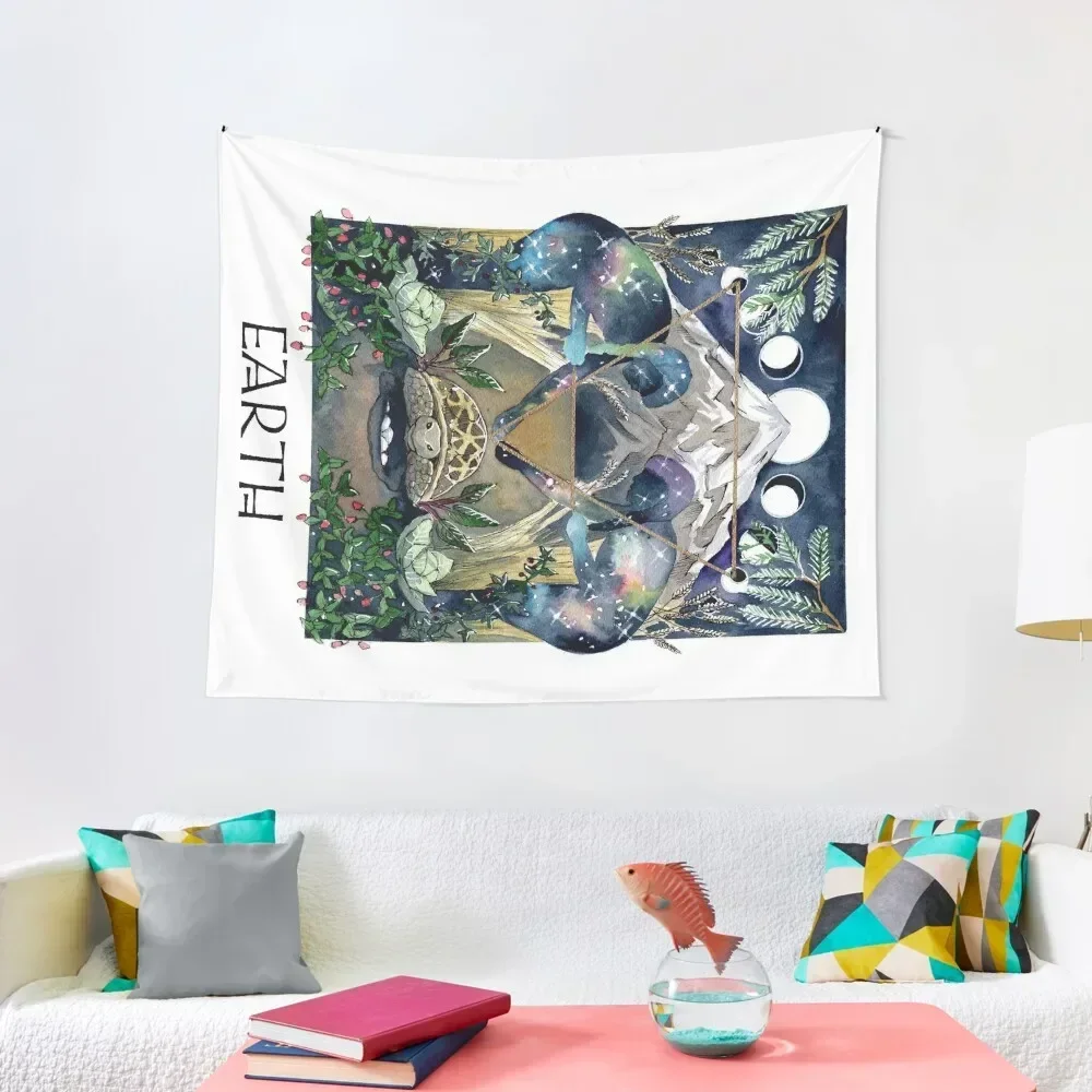 

Earth Elemental Spirit Tapestry Bedroom Decor Aesthetic Cute Room Decor Tapete For The Wall Tapestry