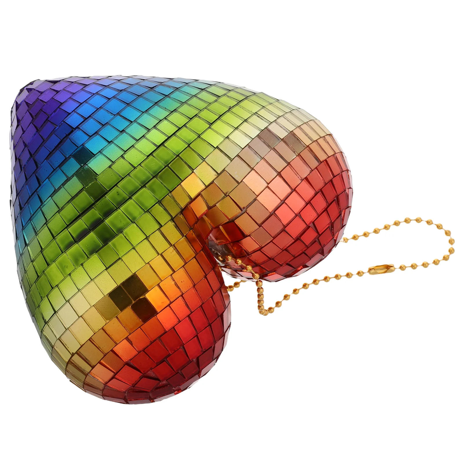 

Valentine Heart Hanging Pendant Mirror Disco Ball Decorations Romantic Party Wall Tree Baubles Wedding Supplies