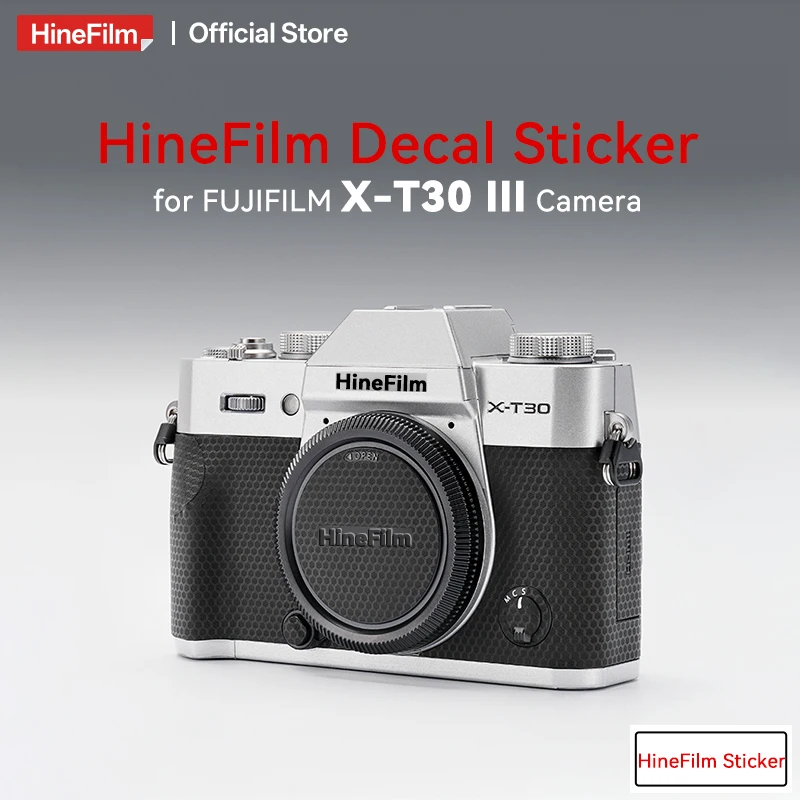 

Hinefilm Skin for Fuji XT30III Camera Sticker xt30 III Decal Skin for Fujifilm X-T30 III Camera Protective Wrap Cover