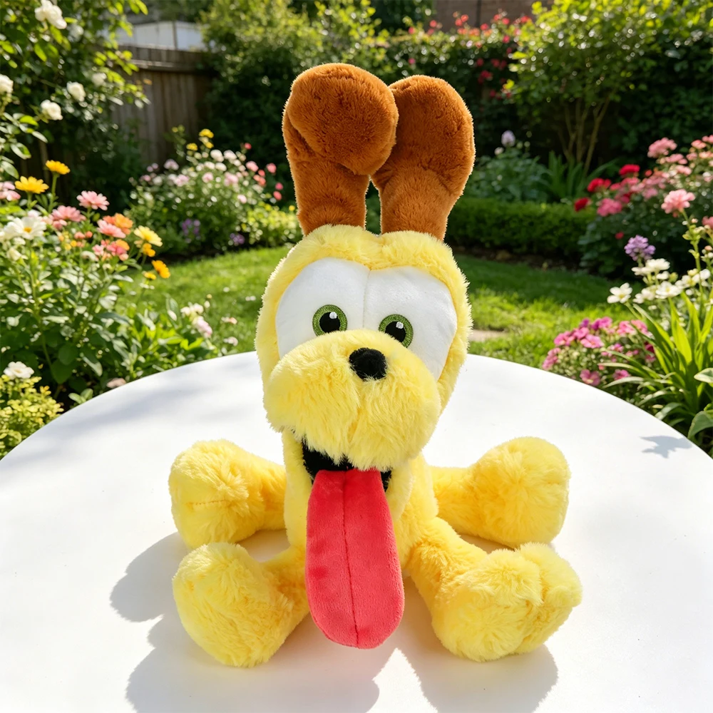 Garfield Odie Original Plush Doll Cat Dog Anime Cartoon Stuffed Peluche Dolls Backpack Pendant Key Chain Christmas Gift