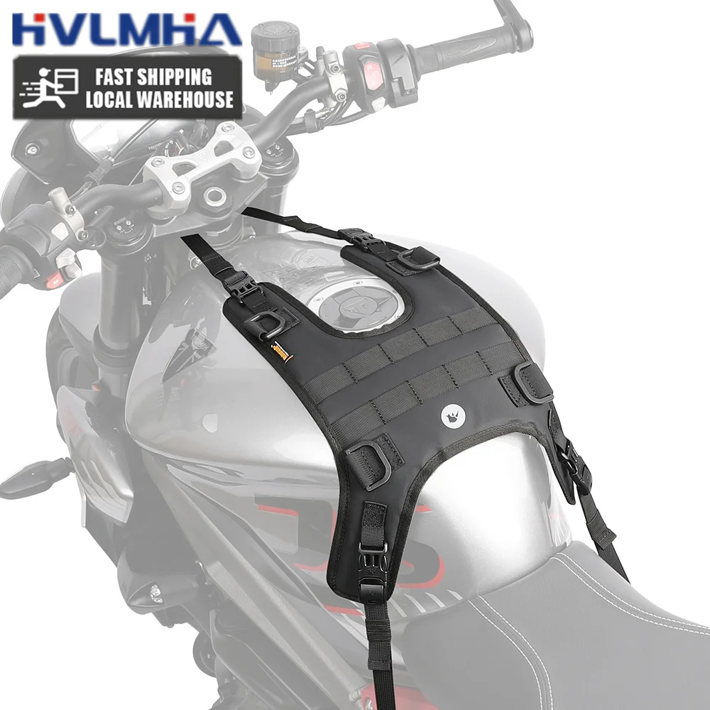 Motorcycle Tank Bag Base Portable Motor Accessory For Universal Motorcross Fuel Tank Kit Installation Motor Front Bag