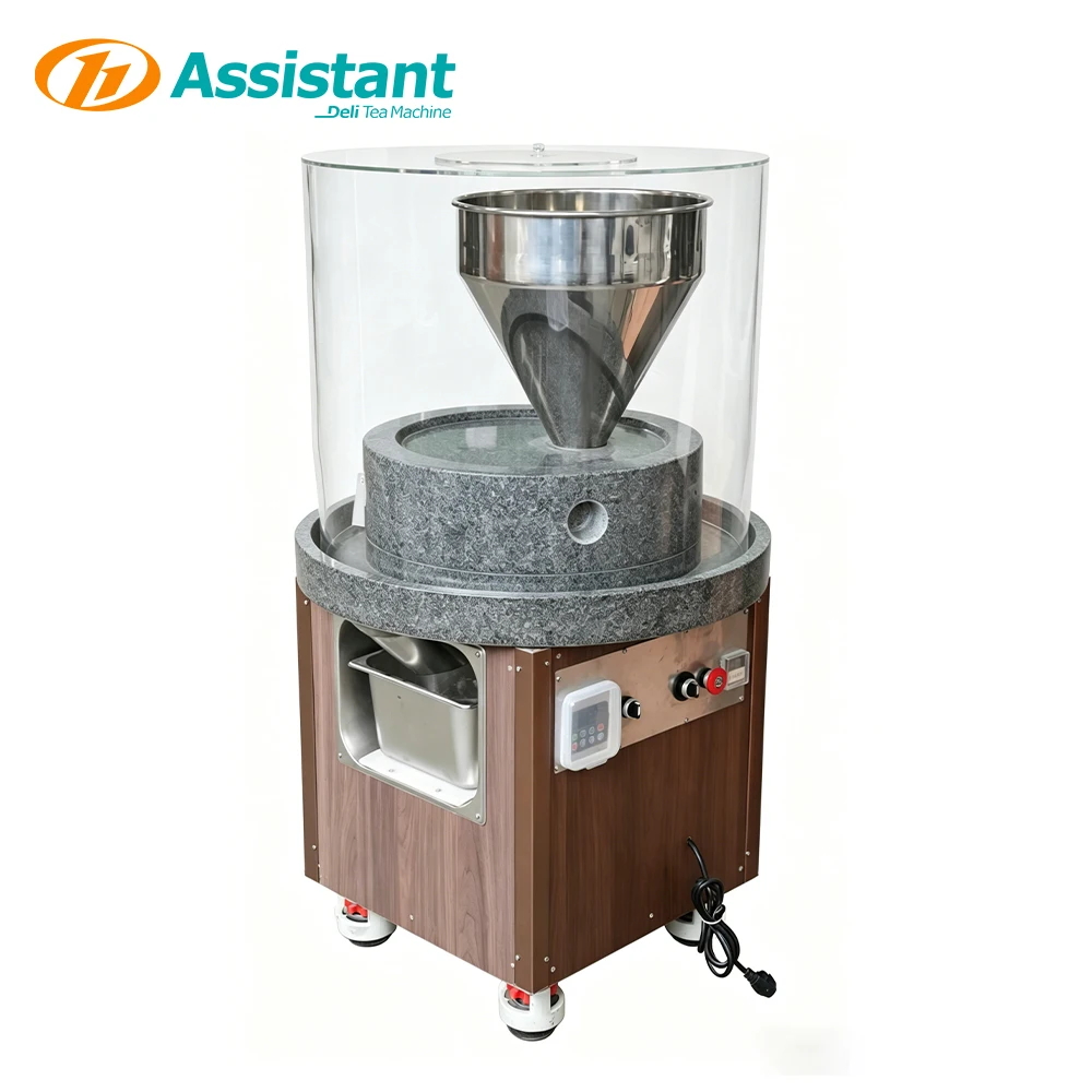 DELI ASSISTANT Electric Matcha Granite Stone Mill Machine 70cm Motor Gear High-Accuracy 500 G/h Capacity 220V 2200W 50m Matcha