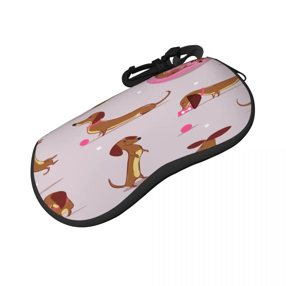 Glasses Bag Protective Case Cute Cartoon Dachshund Women Men Sunglasses Case Box Reading Eyeglasses Box Accessories