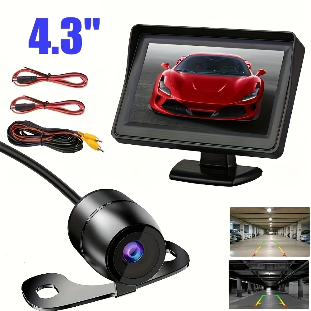 4.3" Lcd Car Backup…