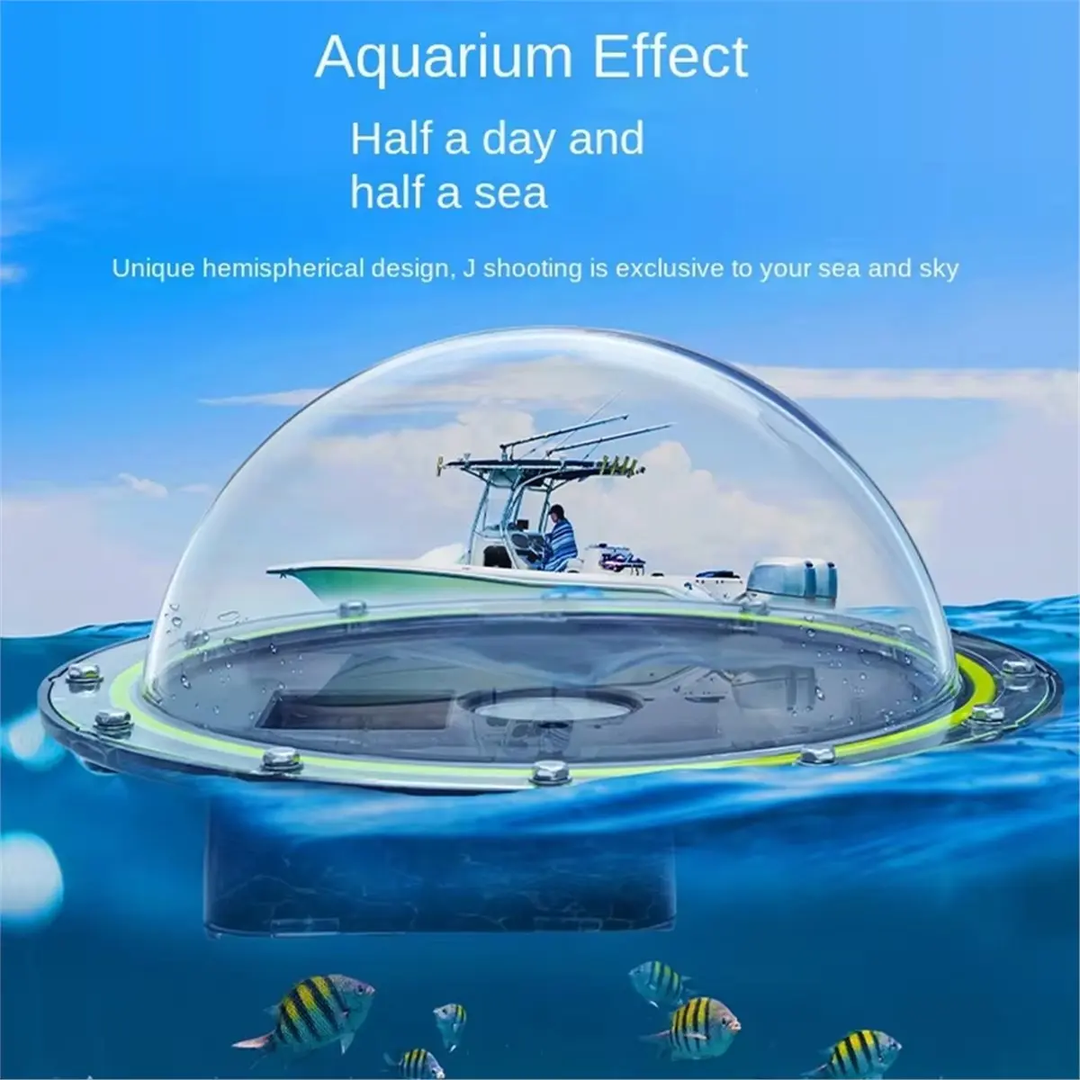 

Купольный порт для дайвинга для Action 5 Pro 4 3, аксессуары, водонепроницаемый корпус, оборудование для дайвинга