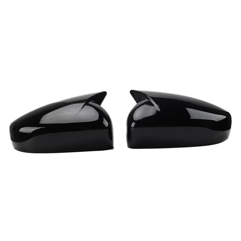 Rearview Mirror Cover Trim Side Mirror Cap Exterior Accessories For Subaru Crosstrek 2023 2024 ,Bright Black