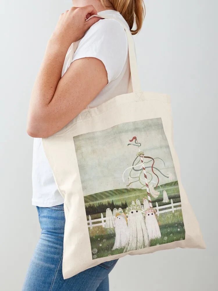 

May Queen Tote Bag female bag bag for beach foldable reusable Customizable tote