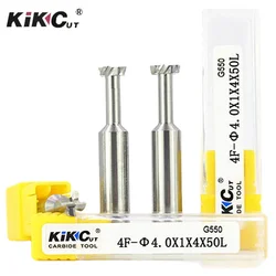 Carbide End Mill Aluminum T Slot Milling Cutter CNC For  Maching Lather Bit Tool 1mm 1.5mm 2mm