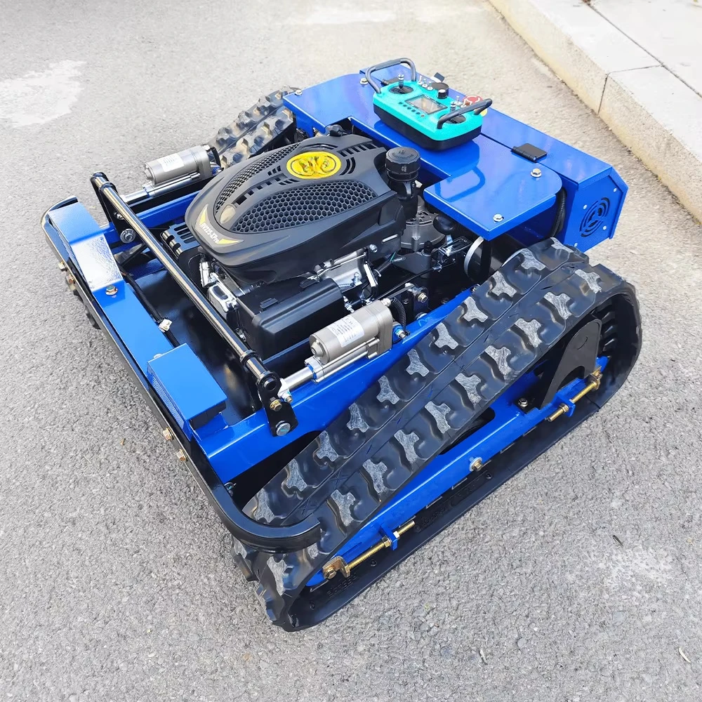 China 500mm Cutting Width Cordless 4-Stroke Single Cylinder Industrial Self Propelled Robotic Lawn Mower
